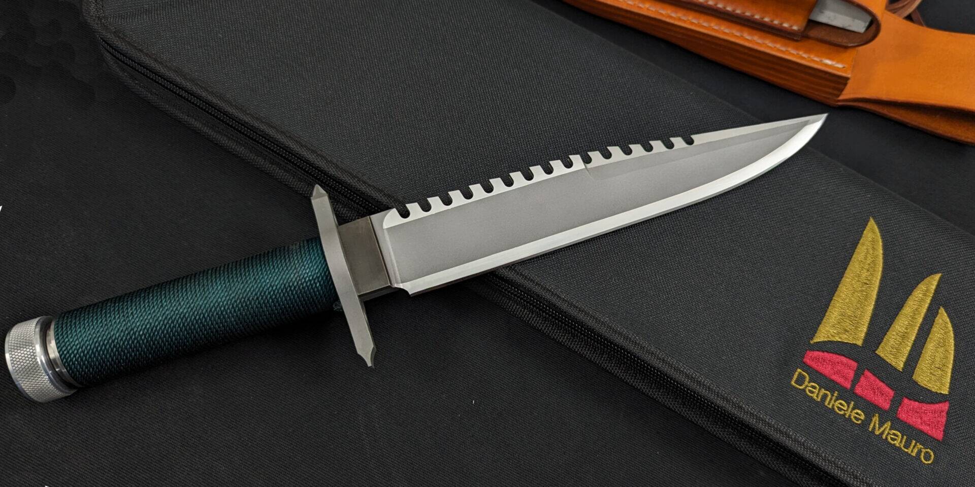 Right side of a knife from the numbered 1of13 run of 2023