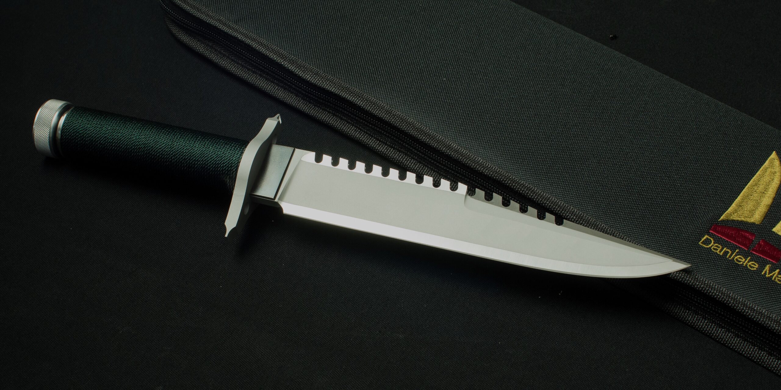 Daniele Mauro's First Blood 1of13 replica, right side, resting on its case